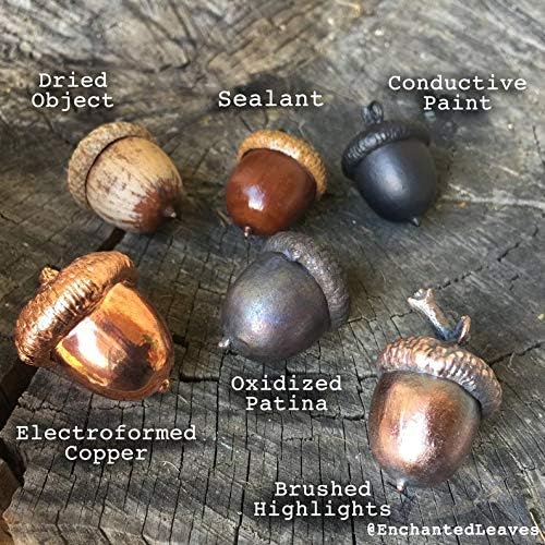 Water Base Conductive Paint for Electroforming | 2oz Jar Graphite Conductive Paint for Electroformed Jewelry | Copper Electroforming Supply