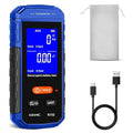 Rechargeable EMF Meter, Handheld Electromagnetic Field Detector with Digital LCD, Suitable for Home and Outdoors EMF Inspections, and Ghost Hunting - Blue