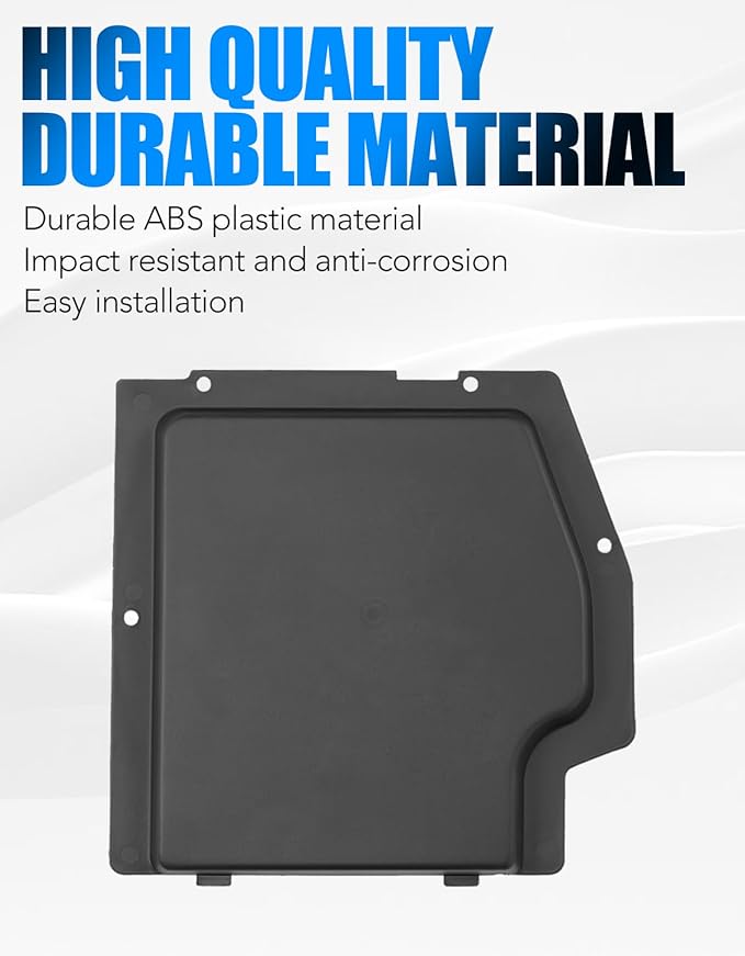 A & UTV PRO Battery Cover Kit for Can Am Maverick X3 MAX 2017-2025 All Models, Plastic Battery Cover Plate Accessories, Black, 1PC