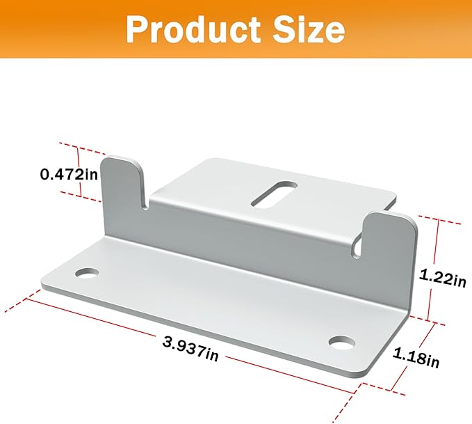 32 Units Solar Panel Mounting Z Brackets Lightweight Aluminum Corrosion,Solar Panel Mounting z Bracket, Supporting for RV, Roof, Boat,Wall and Other Off Gird Roof