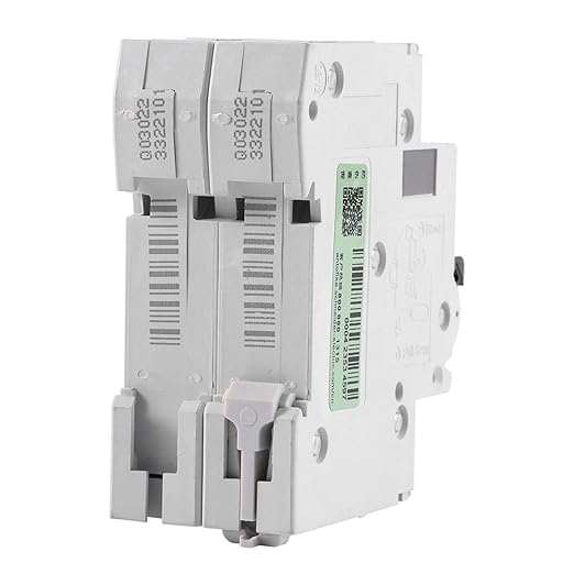 DC Circuit Breaker Solar System, Solar DC Din Rail Breaker, 63A Low Voltage Circuit Breaker for Solar Panels Grid System Wind Solar and Many Other