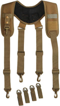 MELOTOUGH Tactical Suspenders for Duty Belt Harness,Police Suspenders Duty belt Padded Adjustable