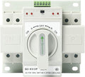 110V 2P 63A MCB type Mini Dual Power Automatic Transfer Switches Toggle Controller Change-Over Switch for Generator ATS Self Cast Conversion