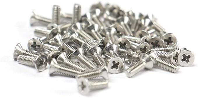 Elite Core Panel-Mount Connector | 50-Pack Screw Kit for D-Series Panel