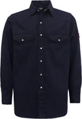 TICOMELA FR Shirts for Men Flame Resistant/Fire Retardant Shirt NFPA2112 7.5oz Men's Welding Shirt