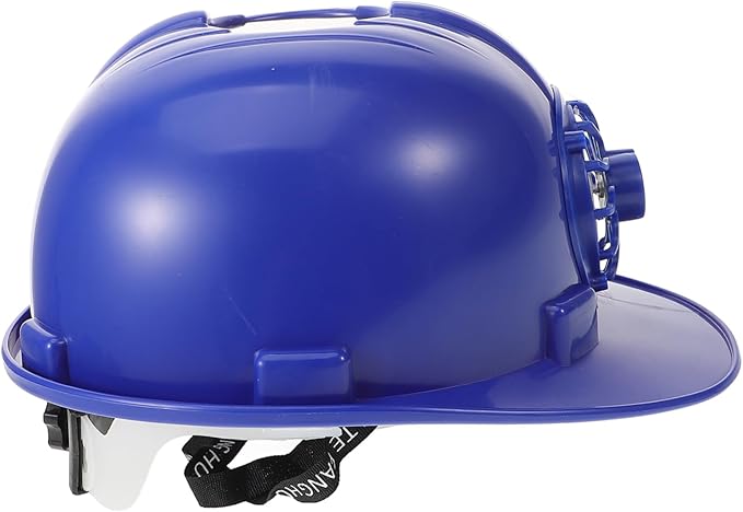 Solar-Powered Helmet Fan Hard Hat for Construction Workers Men's Safety Hat Cooling Breathable