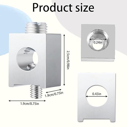 6 Pack #4–2/0 Aluminum Ground Lugs, Neutral Lug Kit for Circuit Breaker Panels, Tin-Plated Electrical Grounding Lugs with Screws