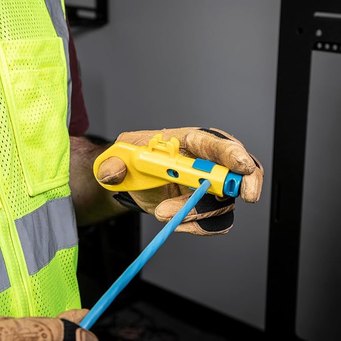 Klein Tools VDV110-295 Data and Coaxial Cable Combination Radial Stripper