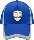 YOWESHOP Reflective Safety Baseball Cap Customize Logo with Removable PE Shell Hi-Vis Safety Work Hat