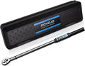 GOYOJO 3/4 Inch Digital Torque Wrench 11~369 ft-lb/15~500Nm, for Heavy Machinery, Construction Equipment & Industrial Assembly, with ±2% Accuracy, Vibration, Buzzer and LED Flash Notification