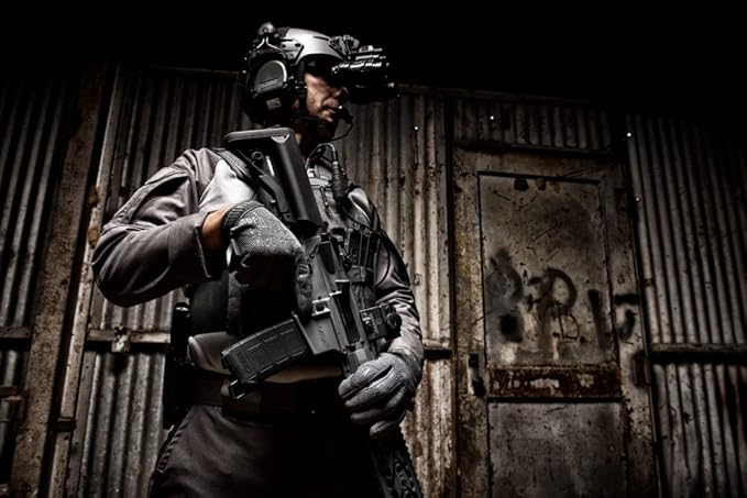 Mechanix Wear Original Tactical Glove - High Performance Anti-Slip Grip Safety Gloves - Impact Resistant & Touchscreen Capable - XX-Large - Wolf Grey