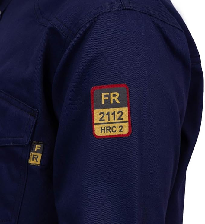 Just In Trend Flame Resistant Light Weight FR Shirt for Men - 88% Cotton, 12% Nylon, 7oz, NFPA 2112