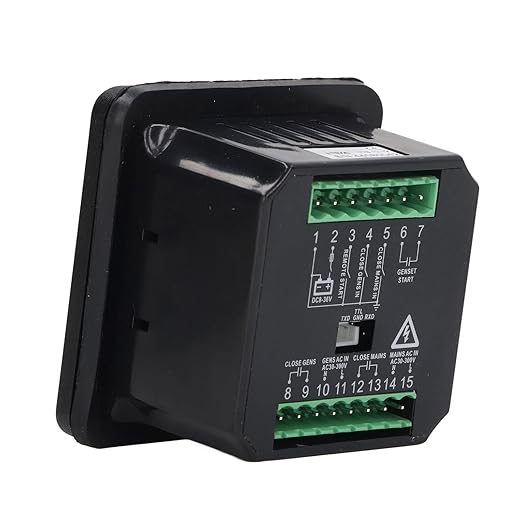 Automatic Transfer Switch ATS Controller IP54 LED Display 30-300V for Reliable Power Transfer and Generator Backup Systems