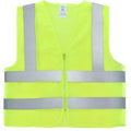 Neiko High Visibility Safety Vest ANSI Class 2, No Pocket, Neon Yellow, Medium (M)