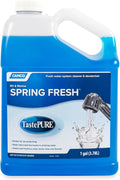 Camco TastePURE Spring Fresh Water System Cleaner and Deodorizer for RV and Marine | Cleans and Freshens Water Lines | Great for Dewinterizing - 1 Gallon (40207)