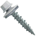 Metal Roofing Screws: (250) 10 x 1 Brite White Hex Head Sheet Metal Roof Screw. Self Starting Metal to Wood siding Screws. EPDM Washer. Colored Head