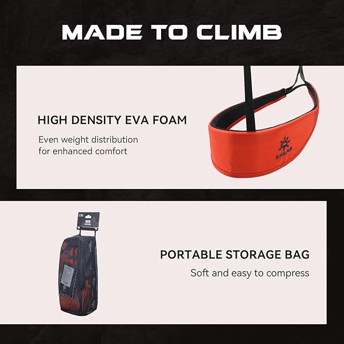 KAILAS Airo Rock Climbing Harness Men Roofing Harnesses Rescue Mountaineering Safety Belt Women Comfortable Lightweight