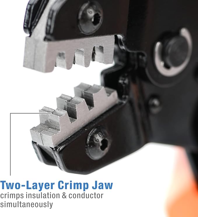 iCrimp SN-48B Pin Crimping Tools 3.96/4.8/5.08/6.3 mm 26-16AWG Crimper 0.14-1.5mm² for Dupont & JST-SM Molex Connectors and Terminals