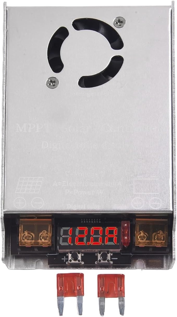 450W MPPT Solar Boost Controller 12V-50V Input 24V-72V Output Charger for Lead-Acid Lithium for LIFEPO4 Gel Batteries 98% Efficiency
