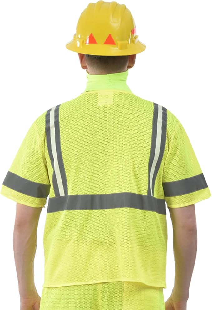 A-SAFETY 6xl 7xl 8xl Luminous safety vest