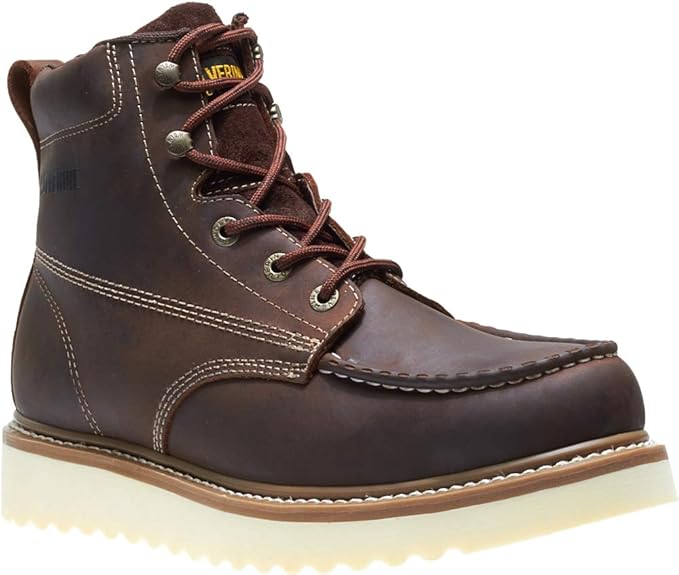 Wolverine Men's Loader 6" Soft Toe Wedge Work Boot