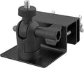 Anbte Universal Solar Panel Gutter Mount, Aluminum Gutter Mount for Solar Panel, Cams and More with Standard 1/4"-20 Screws, Outdoor Mounting Accessories, Black
