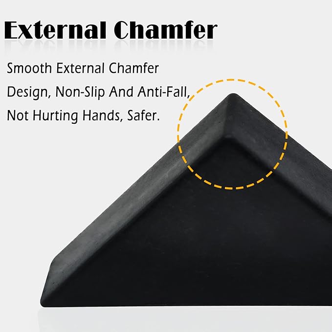 8mm(1/3inch) Black Triangle Shape Plastic Glass Corner Protector,Anti-Collision Right-Angle Plastic Corner Guard for Furniture,Wood Planks,Picture Frame, Painting, Shipping, Packing(40pcs)