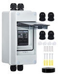 DIHOOL DC Circuit Breaker, 60 Amp Solar Breaker Box, Solar Panel Disconnect Switch