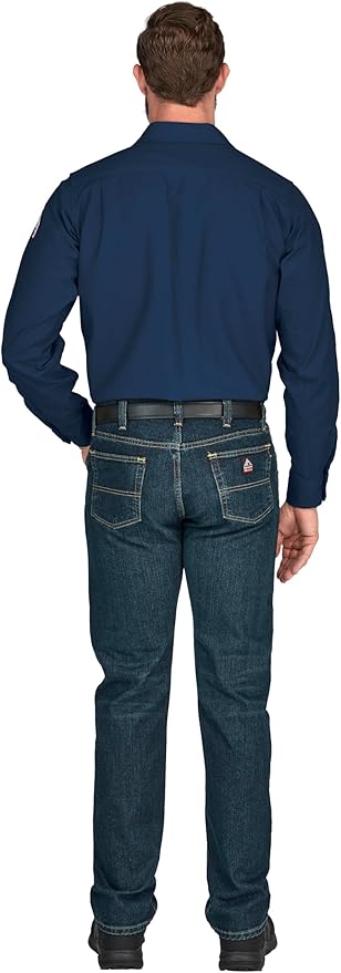 Bulwark FR Men's Flame Resistant Men's Iq Series Endurance Work Shirt