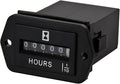 Jayron JR-HM002 DC 6-80V Snap in Mechanical Hour Meter for DC Powered Equipment Such as Fork Lifts,Golf Carts,Generator,ATV,Lawn Mower,Floor Care Equipment,and Any Other Battery Powered Equipment
