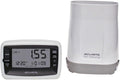 AcuRite Wireless Digital Rain Gauge with Self-Emptying Collector with Rainfall History, Alerts, and Current Date and Time (00899), Multicolor