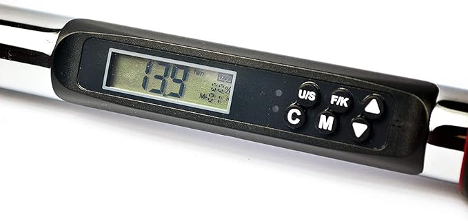 ACDelco Tools ARM315-3A 3/8 Inch Heavy Duty Angle Digital Torque Wrench with LED Flash Notification - ISO 6001 Standards with Certificate of Calibration
