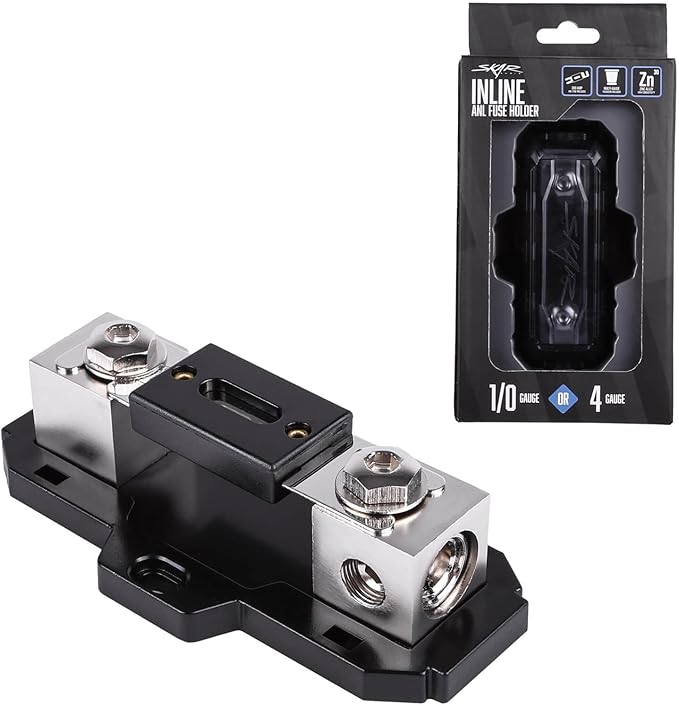 Skar Audio 1/0 or 4 Gauge in-line ANL Fuse Holder with 300 Amp Fuse