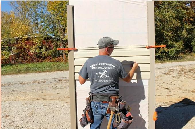 VCAT – Vinyl Siding Installation Tool | Ensures Straight, Even Siding in Half the Time| DIY & Professional Siding Alignment & Leveling | Contractor-Grade Precision | Home Improvement Siding Tool