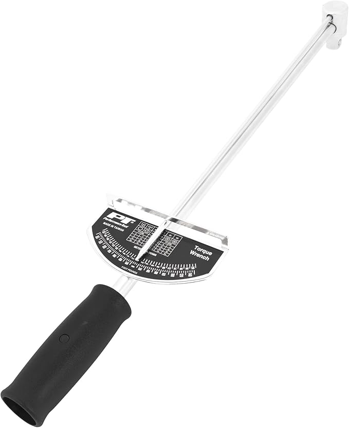 Performance Tool W3001C 1/2-Inch Beam Style Torque Wrench (0-150 ft/lb) With Clockwise or Counterclockwise Capabilities