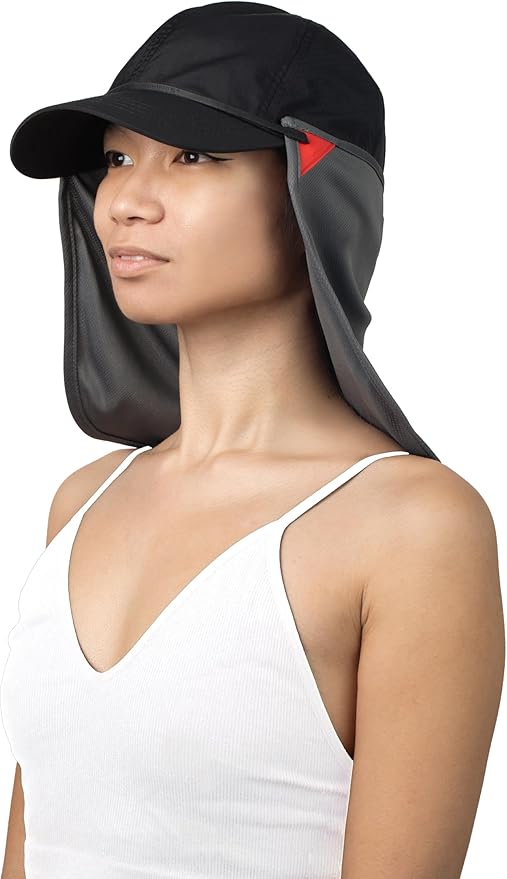 CoolNES - UV Sun Protection Neck Drape Adjustable Multifunctional 2 in 1 Face Covering for Outdoor Fishing - Unisex
