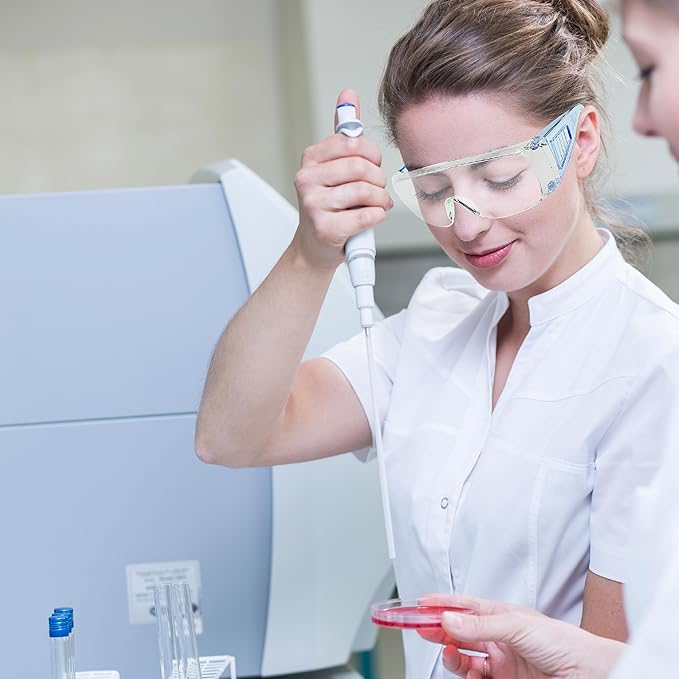 UNCO- Safety Goggles Over Glasses, Protective Goggles, Anti Fog, Work, Safety Glasses Over