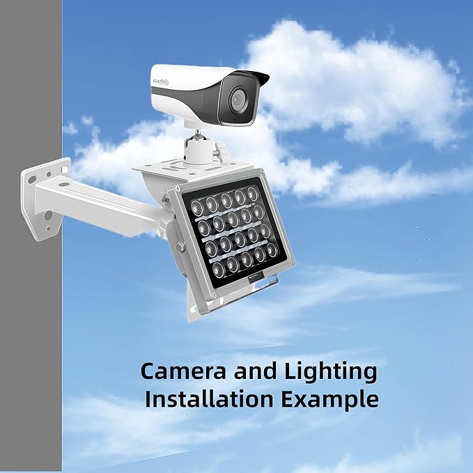 Security Camera Mount System - Modular 3-in-1 Adjustable Outdoor/ Indoor Bracket for Wall/Ceiling Flat Surface Mounting | Fit CCTV, Flood Lights, Solar Panels