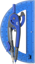 Mr. Pen- Compass and Protractor Set, Math Compass for Geometry and Drawing