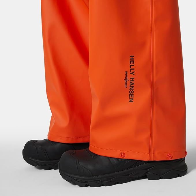 Helly Hansen Workwear Gale Waterproof Mens Bib Overalls Made from Heavy-Duty Protective Polyester/Polyurethane for Mobility