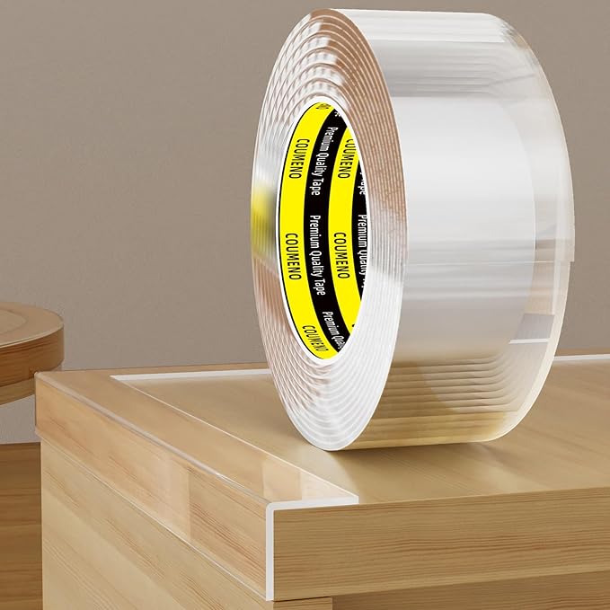 Clear Edge Protector 2inX13.2FT Safe Corner Protector, Anti-Sharp Edge Protector for Furniture, Drawers Tables Cabinets