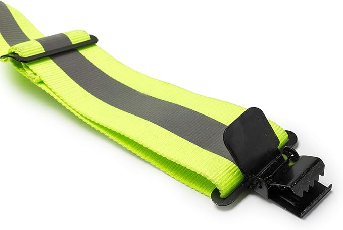 MELOTOUGH Reflective Safety Suspenders|Work Suspenders with Hi Viz Reflective Strip Hold Up Tool Belt Suspenders