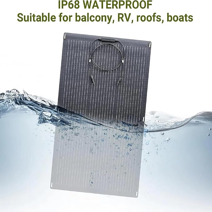 ALLPOWERS Foldable Portable Solar Panels (200W Solar Panel)