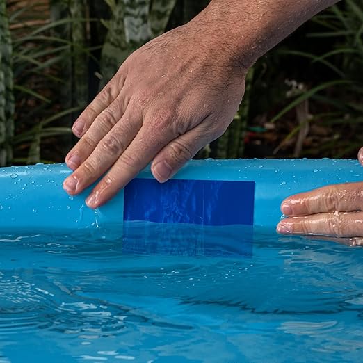 RV Roof Tape Blue 4" x 33ft, Upgraded Butyl Sealant Tape Heavy Duty Joist Tape for Decking, Waterproof Tape for Metal Roof Patch, Pool Cover & Window Leak Sealing, Boat Repair