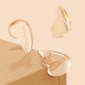 10 Pack Transparent Corner Protectors - Baby Safety Edge Guards for Furniture, Clear Sharp Corner Covers for Dining Table Baby Proofing