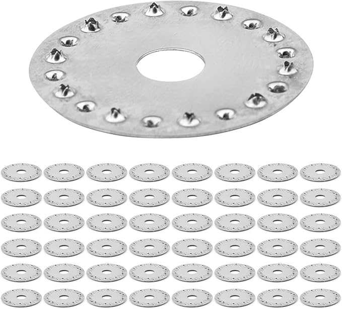 50Pcs Stainless Steel Solar Panel Grounding Clip/Washer/Spacer Grounding Lugs Clip Washer Spacer For Solar Panel