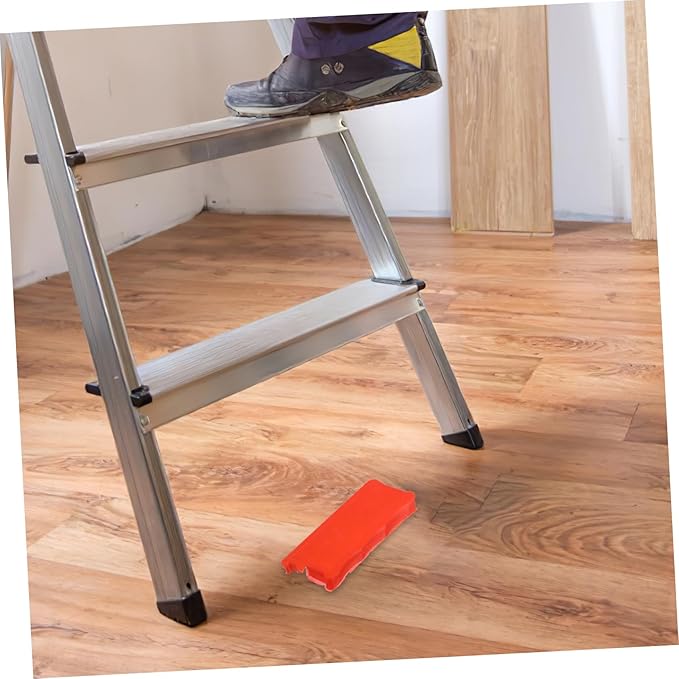 Ladder Feet Safety Pads Nonslip Ladder Topper Caps Protective Covers for Compatibility and Stability Easy to Install Aesthetic Appeal