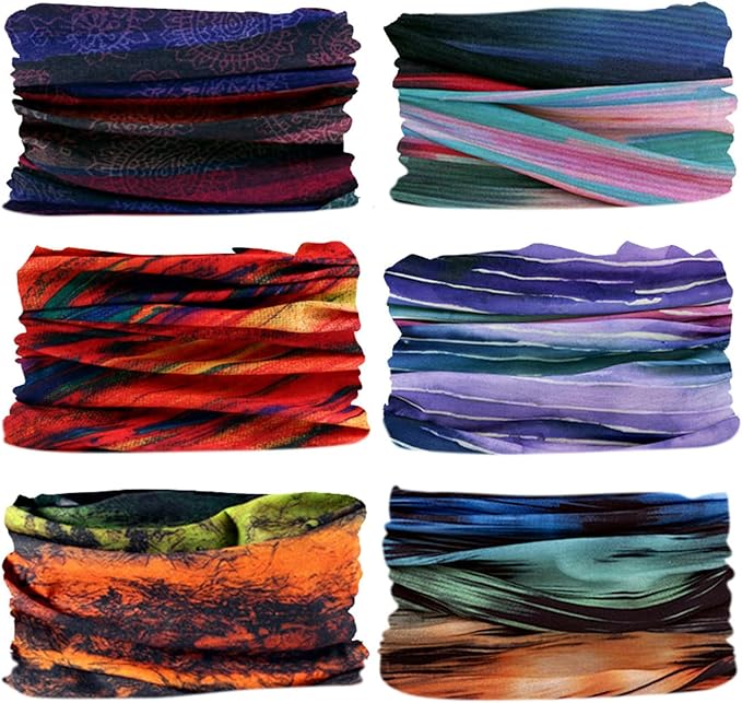 JOEYOUNG Headwear, Bandana, Neck Gaiter Head Wrap Headband Balaclava Magic Scarf