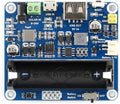 Waveshare Solar Power Management Module, Solar Charge Controller USB, for 6V~24V Solar Panel Multi Protection Circuits Suited for Low-Power IoT and Other Environmental Protection Projects