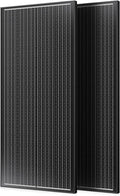 18BB 200W Solar Panel, 2Pcs N-Type 12V/24V 100 Watt Solar Panels, 25% High Efficiency Monocrystalline Solar Module, for RV, Boat, Marine, Trailer, Farm, Rooftop and Home Off-Grid System